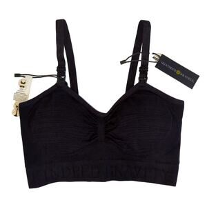 Kindred Bravely Sublime Hands Free Pumping Bra Black Size Small Petite
